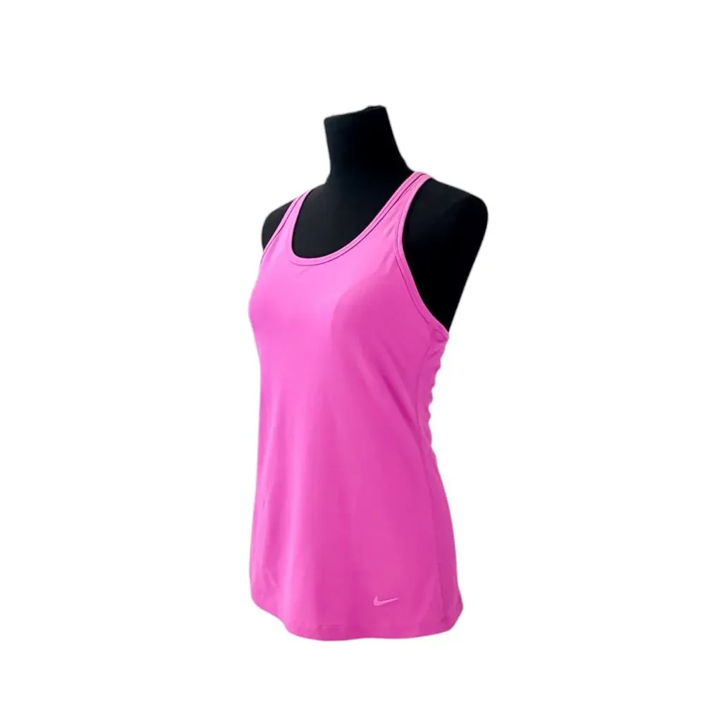 Nike Dri-FIT Athletic Purple Racerback Top Women's Large